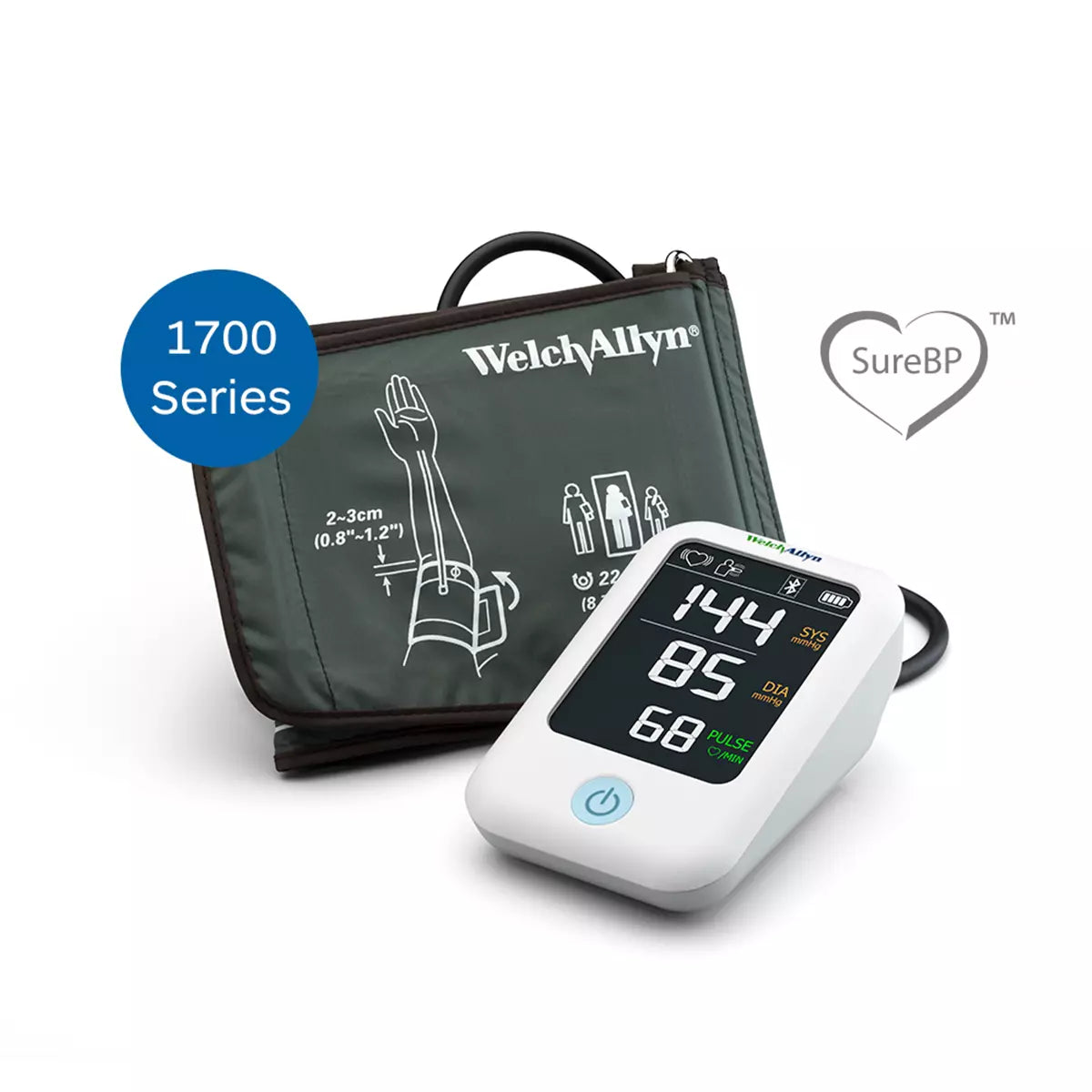 ADC Advantage Connect Digital Blood Pressure Monitor with Bluetooth