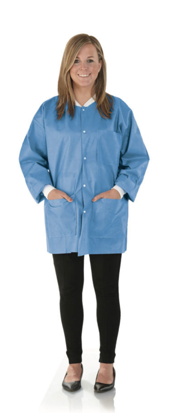Medicom Safewear Hipster Jacket, Deep Blue, 12/bag