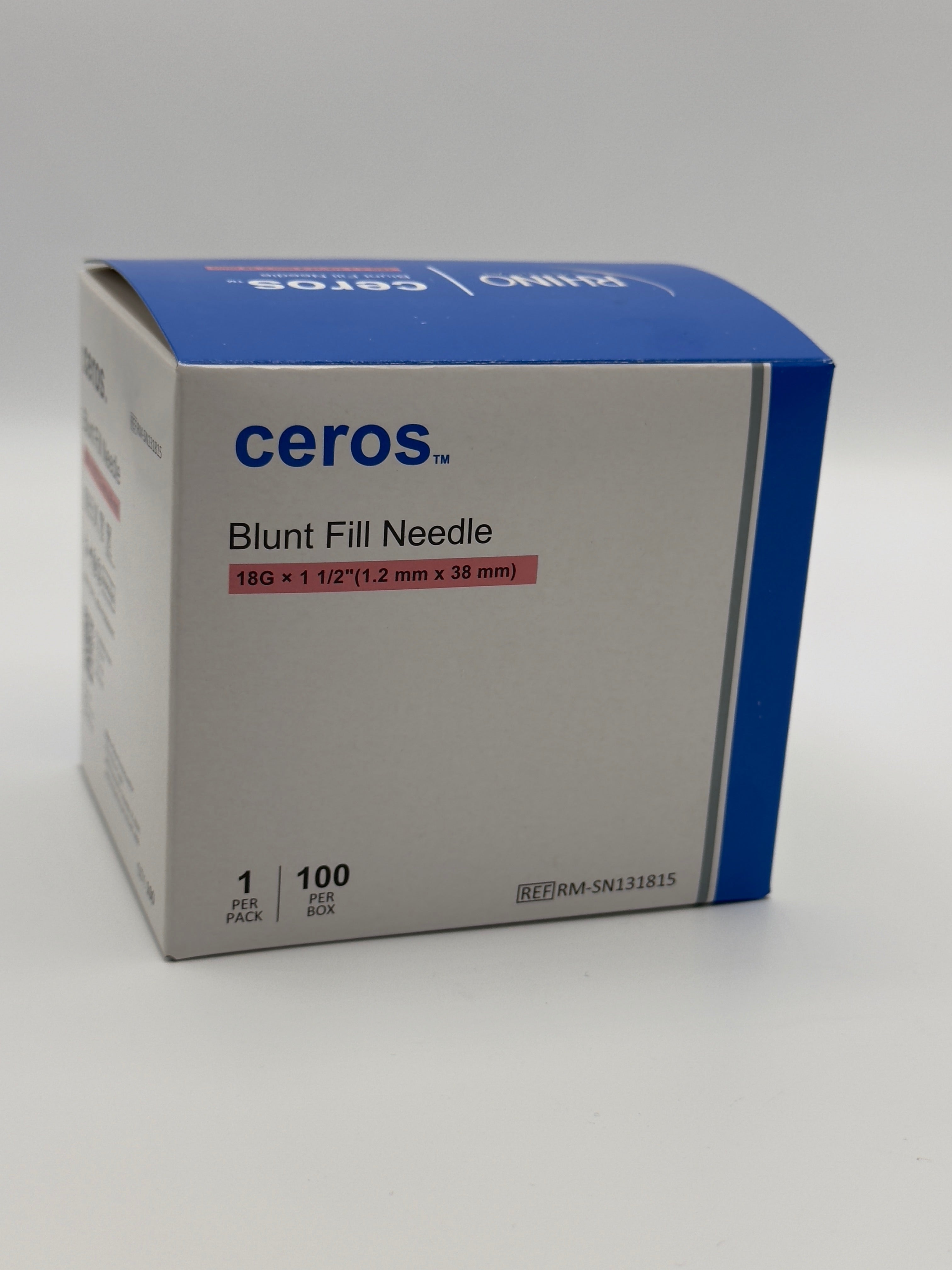 Ceros Blunt Fill Needle - Rhino Medical Supply