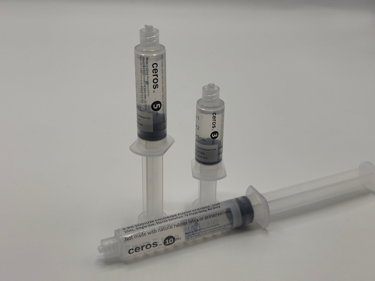 Ceros 10 mL 0.9% Sodium Chloride USP Prefilled Flush Syringe