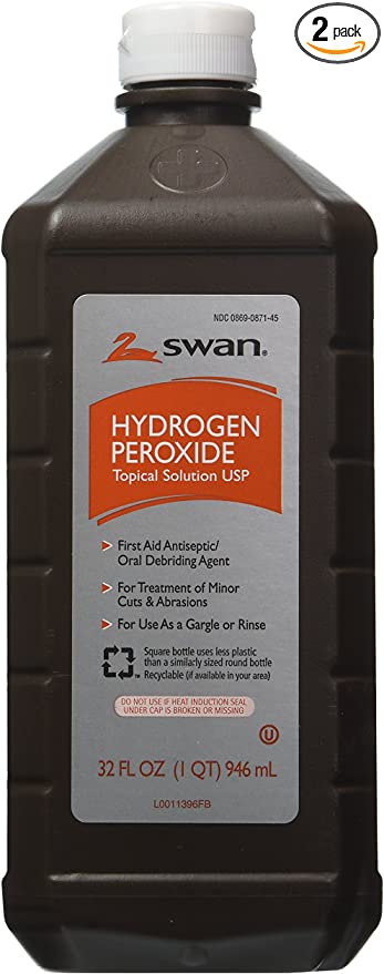 Swan Hydrogen Peroxide Topical Solution, 16 oz