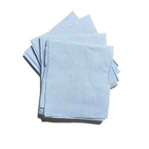 Blue Huck Towel Washable Rags - 12 Pack