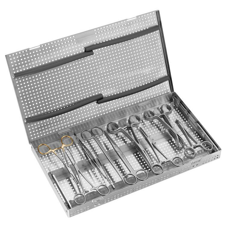 MILTEX Veterinary 19 piece FELINE Spay Instrument Pack