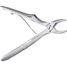 MILTEX Veterinary Dental Extracting Forceps Upper Front, Mini, 4 1/4"