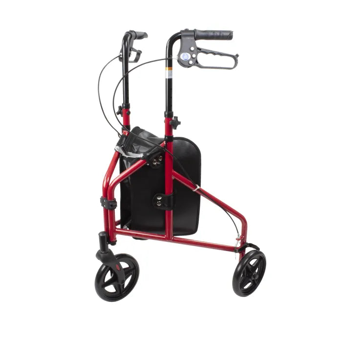 Dynarex DynaGo Zoom, 250 lb limit, Aluminum Rollator with 3inch Wheels