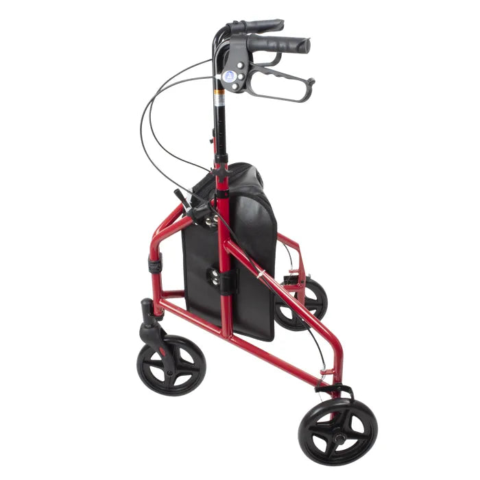 Dynarex DynaGo Zoom, 250 lb limit, Aluminum Rollator with 3inch Wheels