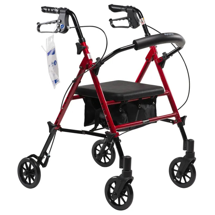 Dynarex DynaGo Flex, 300 lb limit, Adjustable Seat Height w/ Detachable Caster