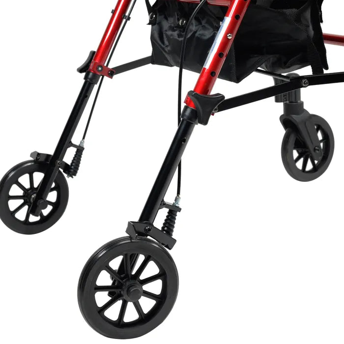 Dynarex DynaGo Flex, 300 lb limit, Adjustable Seat Height w/ Detachable Caster