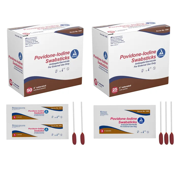 Dynarex Povidone Iodine Prep Solution