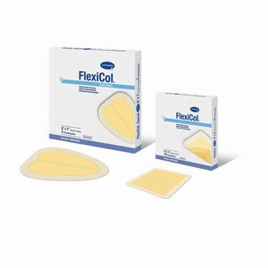 FLEXICOL HYDROCOLLOID DRESSING, 2" X 2", 20/BX