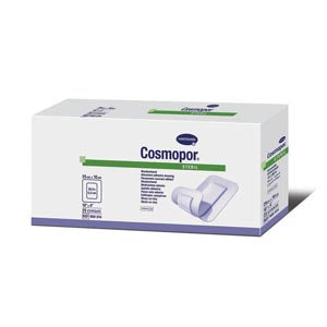 COSMOPOR STERILE LF ADHESIVE WOUND DRESSING 10" X 4", STERILE, 25/BX
