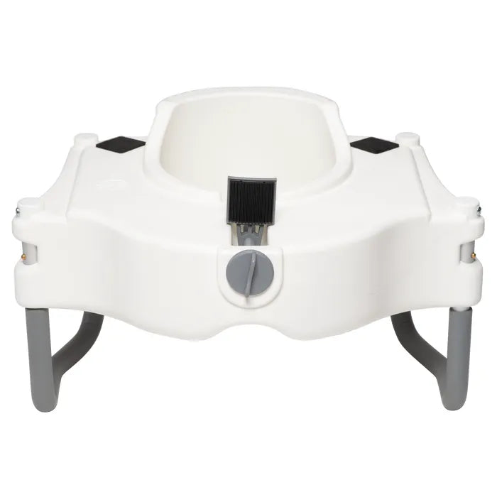 Locking Raised Toilet Seat with Arms