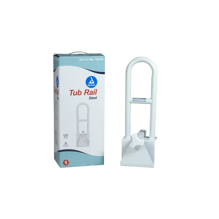 Steel Clamp-on Tub Rail
