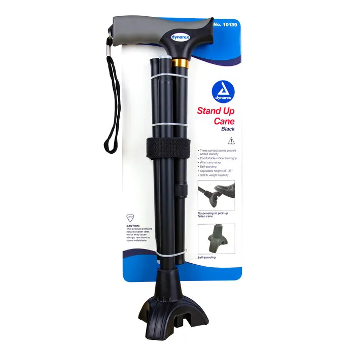 Stand Up Cane, 300 lb limit, Adjustable height 31.9' - 35.9"