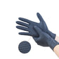 Basic DIamond Textured Nitrile Gloves, Black, 8mil