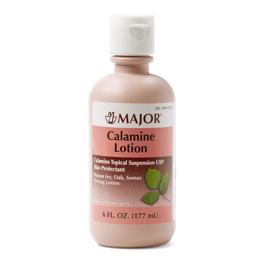 MAJOR FIRST AID Calamine Lotion, 6oz Tubes