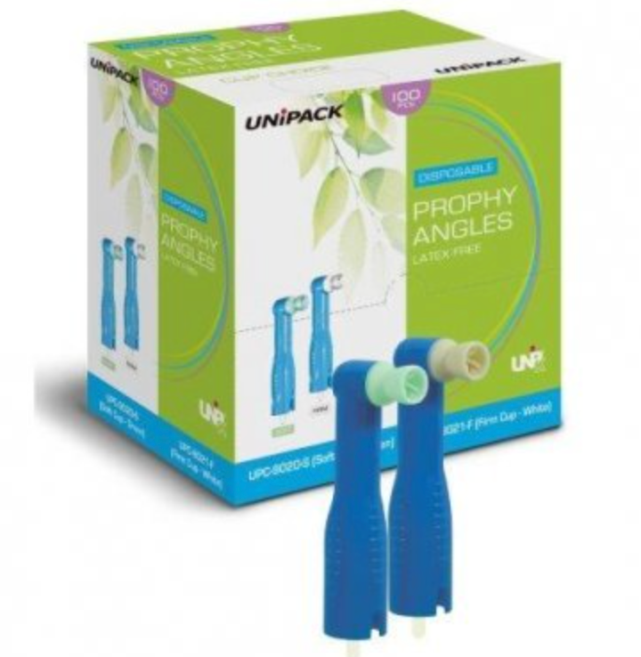 DUKAL UNIPACK Prophy Angles, Latex Free, Firm, 100/bx