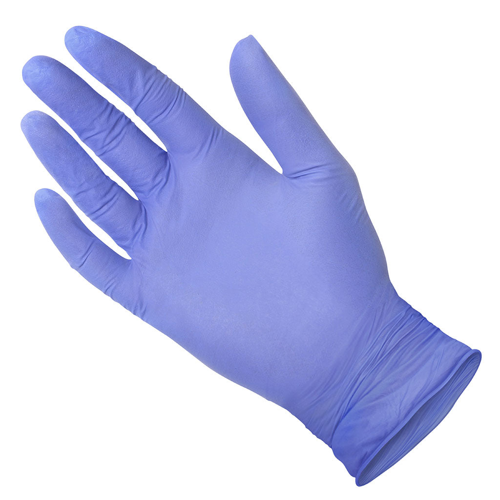 MEDGLUV NITRACARE 100 Nitrile Exam Gloves, Small, Box of 100