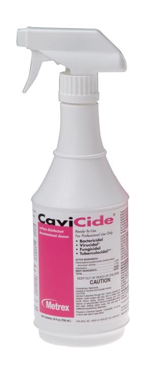 METREX CAVICIDE SURFACE DISINFECTANT 24 oz Spray, Case of 12