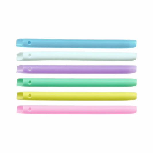 DUKAL UNIPACK High Volume Evacuation Tips, Combo Vented/Non-Vented, Blue