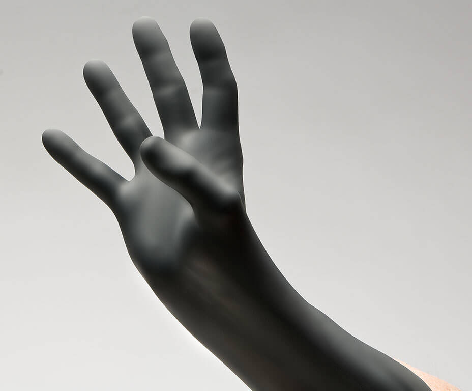 Innovative Black Wolf Latex Exam Gloves, Case of 1000 – Rhino Medical