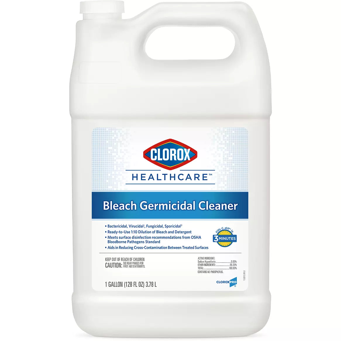 Clorox Healthcare Bleach Germicidal Cleaner, Various Options
