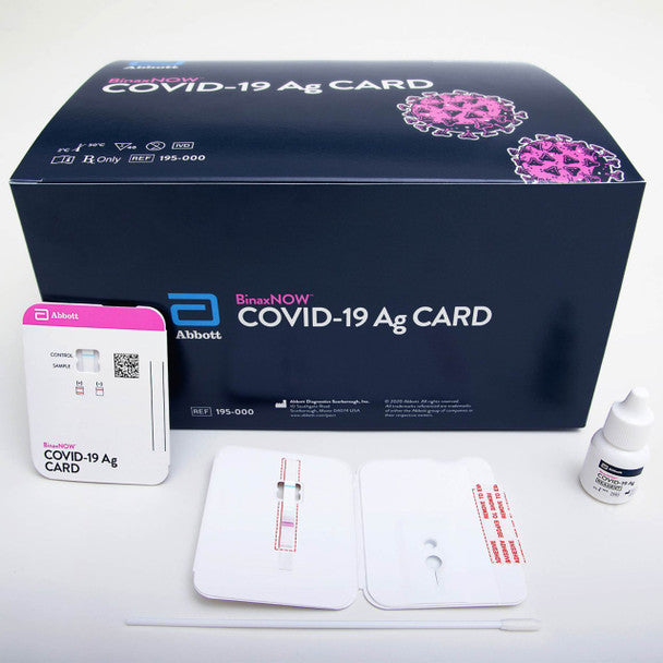 ABBOTT POC BINAXNOW COVID-19 Ag Card Kit