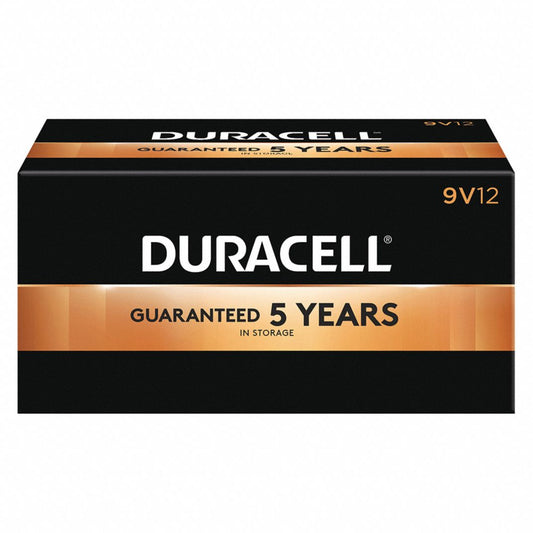 DURACELL® COPPERTOP® ALKALINE BATTERY WITH DURALOCK POWER PRESERVE™ TECHNOLOGY Battery, Size 9V