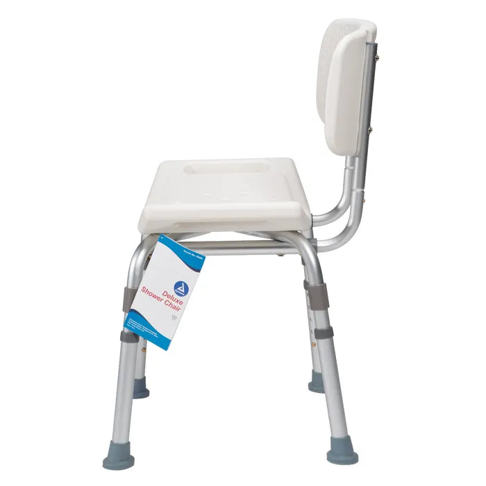 Dynarex Deluxe Shower Chair With Back