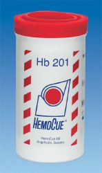 Hemocue HB 201 Microcuvettes, 200/bx