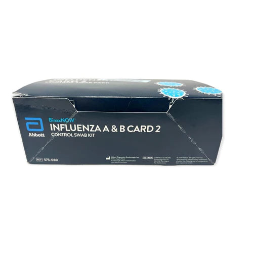 Abbott Box ABBOTT POC BINAXNOW INFLUENZA A & B Control Kit – Rhino Medical Supply