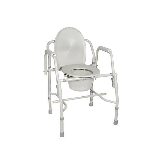 Rhythm Healthcare Steel Drop Arm Commode