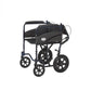 Rhythm Healthcare 19" Companion Chair with Fold Down Back and Hub Brakes , Various Colors