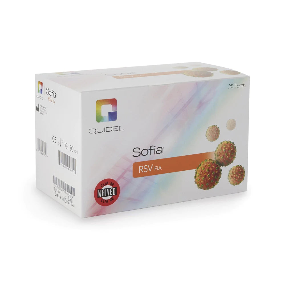 QUIDEL SOFIA RSV TEST KITS, 25 test/kt