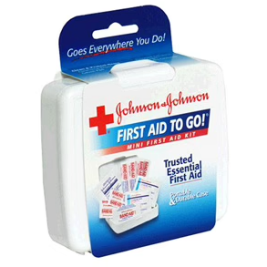 Johnson & Johnson MINI FIRST AID KIT To Go, 48/cs – Rhino Medical Supply