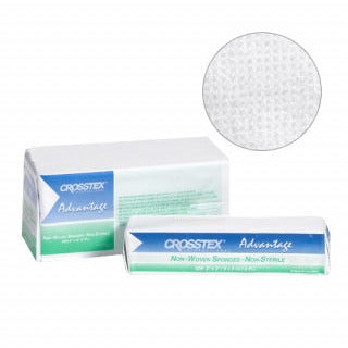 CROSSTEX ADVANTAGE NON-WOVEN 4-PLY SPONGES, Non-Sterile, 30g, Various ...