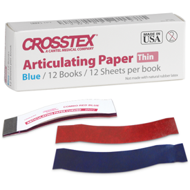 CROSSTEX ARTICULATING PAPER – Rhino Medical Supply