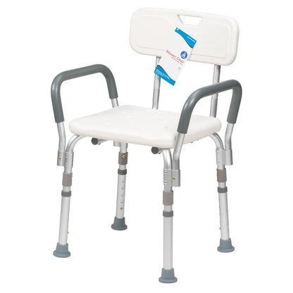 Shower Chair With Removable Back and Arms