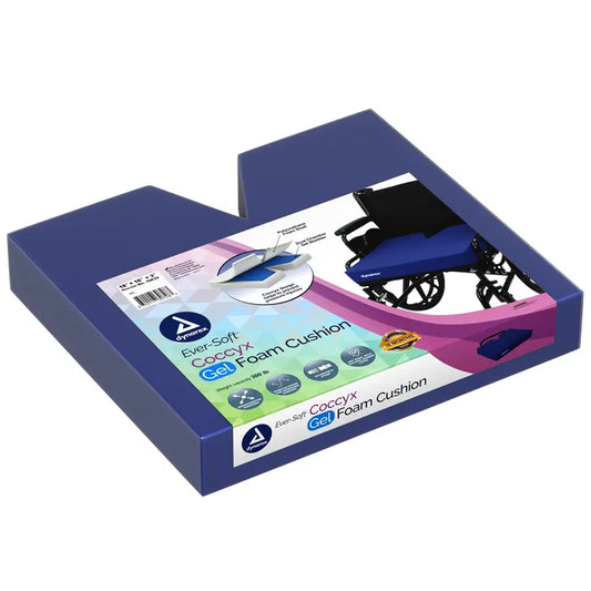 Dynarex Ever-Soft Coccyx Gel-Foam Cushion