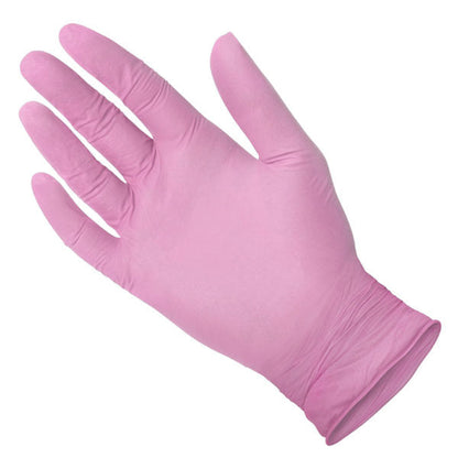 Medgluv PinkCare 200 Nitrile Powder-Free Exam Gloves Case of 2000