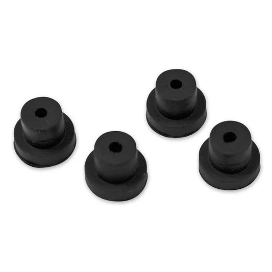 Dynarex Grommet Nipples Black, Case/2500