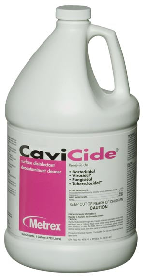 METREX CAVICIDE SURFACE DISINFECTANT 1 Gallon, Case of 4
