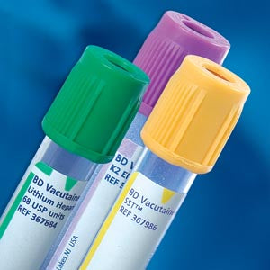 BD 367977 VACUTAINER PLUS SST Hemogard Closure, 13mm x 100mm, 4.0mL, Gold, Paper Label, Silica/ Gel, 100/bx