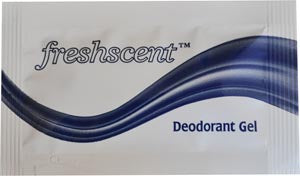 NEW WORLD IMPORTS FRESHSCENTª DEODORANTS Deodorant Gel, 0.12 oz packet, 100/bx, 10 bx/cs