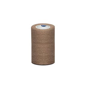 CO-LASTIC LF COHESIVE ELASTIC BANDAGES 6" X 5 YDS, TAN, 12/CS