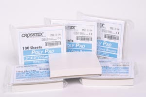 CROSSTEX MIXING PADS POLY COATED, Various Options, 600/pack