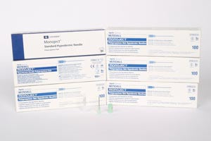 CARDINAL HEALTH MONOJECT HYPODERMIC NEEDLES WITH POLYPRO HUB, 1000/Case