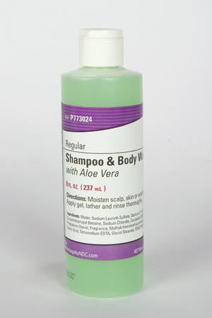 PRO ADVANTAGE¨ SHAMPOO & BODY WASH Shampoo & Body Wash, 8 oz Bottle, Flip Top Cap, 48/cs