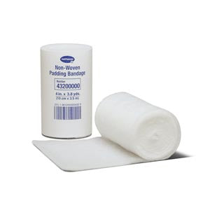 NON-WOVEN PADDING BANDAGE 4" X 3.8 YDS UNSTRETCHED, 30/CS