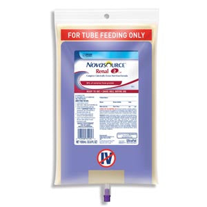 NESTLE NOVASOURCEª RENAL SpikeRightª 1000mL Closed System Containers, 6/cs